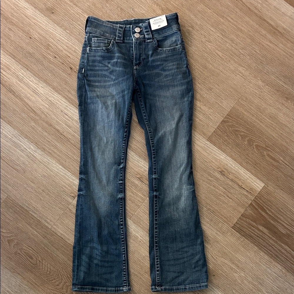 H&M Boot Cut Jeans in Blue